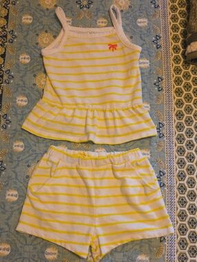 Garanimals Yellow Stripe Outfit
